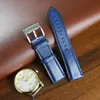 Adecuado para Smartwatch Huawei Gt4/Watch3 Correa de Cuero Marrón Correa de Cuero para Reloj de Negocios Universal 22mm