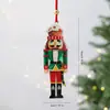 Shengyuan Nuevo Plano Soldado de Papá Noel Adornos para Árbol de Navidad de Hierro Forjado Accesorios de Decoración Navideña DIY Venta al por Mayor