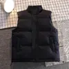 Nuevos chalecos de algodón para otoño e invierno, estilo unisex, cálidos y a prueba de viento, corte holgado, versátiles para usar en capas, sin mangas, modernos y engrosados
