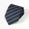 8 cm Mão Gravata Gravata Vestido de Negócios Masculino Preto Puro Acessórios de Trabalho Profissional Noivo de Casamento Listras Vermelhas de Vinho