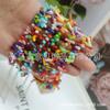 Material de plántula de coral de bambú marino irregular cadena para la clavícula color caramelo lujo ligero nicho pulsera de temperamento femenino collar de cuentas corto