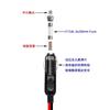 Cable de alimentación para coche con enchufe SAE para encendedor de cigarrillos cable de extensión de encendedor de cigarrillos a SAE cable de enchufe de bomba