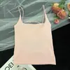 Copas Incorporadas en el Pecho, Espalda Amplia en Forma de U Hermosa, Tirantes Finos, Estilo Trendy de Influencer, Camiseta sin Mangas de Algodón Sexy sin Espalda para Usar como Prenda Exterior