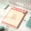 Bloc de Notas de Cuero A5 con Pinza para Cachorros 100g Papel Grueso Estilo Ins Lindo Sin Adhesivo para Estudio y Oficina