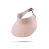 Sombrero de protección solar con parte superior vacía para mujer, anti-UV, para verano, con protección solar, integrado y sin marcas.
