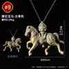Aldea de Xizang Pampa Vajra Flor de Loto Águila Dorada Zaki Lhamo Colgante de Collar Estilo Étnico