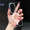 Funda Magnética Transparente Ligera con Signo de Interrogación vivoX200Ultra para Teléfono S20Pro Funda Protectora Resistente a Caídas