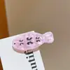 Chapéu Filhote de Cachorro Presilha de Cabelo INS Fofa Menina Cereja Bico de Pato Bolinhas Estrela Acrílico Presilha Lateral Acessórios de Cabelo