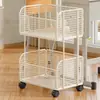 Caja de almacenamiento de libros para aulas de estudiantes de secundaria, caja de libros con ruedas, estante de almacenamiento de bolsas de libros móvil, carrito de libros para estudiantes