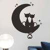 Fan Xi's New FX-F60 Moon Couple Buy Back Bedroom Entrance Commercial Wall Beautification Adesivos de parede decorativos