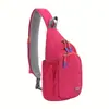 Riñonera Cruzada para Deportes al Aire Libre, Bolso de Hombro, Bolso Cruzado para Mujer, Bolso de Pecho Casual a la Moda, Mochila para Ciclismo al Aire Libre