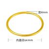 Pulsera Sha Jin para Mujer Segunda Generación Huan Herencia del Método Antiguo Pulsera de Cuentas de Transferencia Flor de Loto Anillo de Loto Chapado en Oro de 24 Quilates Pulsera DIY