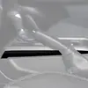 Adequado para 15-20 Toyota Tacoma acabamento lateral da alavanca de câmbio preto piano preto brilhante acessórios de modificação de interior de carro