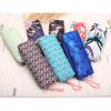 Estuche para lápices de estudiante, bolsa de papelería de examen de gran capacidad, caja de papelería simple, fresca, de PU, impermeable, regalo creativo