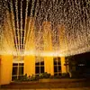 Luces de Hada LED, Luces de Cortina, Luces de Tira de Hielo, Iluminación de Cascada para Cabecera de Puerta, Luces de Techo de Hotel, Luces de Cabecera de Puerta, Luces de Boda