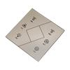 Panel de Vidrio Templado Tipo 86 Interruptor Táctil Alta Transparencia Resistente a Altas Temperaturas Electrodoméstico Inteligente para el Hogar Panel de Vidrio Impreso con Seda Personalización