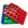 Molde de bolo de silicone poroso para muffin, 24 peças, bandeja de assar, forma de copo de ovo, grau alimentício, resistência a altas temperaturas