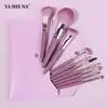 Set de Pinceles de Maquillaje Transfronterizo Cangzhou Violet: Brocha para Polvo Suelto, Brocha para Base de Maquillaje, Brocha para Sombras de Ojos, Brocha para Cejas, Cepillo para Pestañas - un Set Completo de Herramientas de Belleza