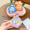 Pequeno Pônei Criativo se Transforma em um Chaveiro de Bolinha Rosa Rolante, um Brinquedo Divertido para Aliviar o Estresse para Crianças Levarem Consigo, Pingente de Bolsa