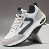 Tênis esportivos masculinos transfronteiriços, novos tênis casuais versáteis de primavera para homens, sapatos de viagem, tênis de corrida, tênis esportivos para homens