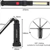 Luz de Trabajo Recargable Cob Multifuncional, Luz de Inspección LED Portátil Regulable, Luz para Reparación de Automóviles con Imán, Iluminación de Emergencia