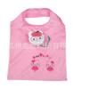 Bolsa de compras portátil de dibujos animados de animales estilo coreano, bolsa de compras plegable lavable, bolsa tote de tela Oxford, personalizada