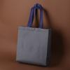 Bolsa tote no tejida con hebilla tienda de ropa tienda de gafas bolsa de regalo de compras bolsa de té impresa personalizada LO