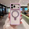 La Nueva Funda con Soporte es Adecuada para Apple Iphone18 Promax Soporte de Raqueta de Alta Transparencia Funda Transparente para Teléfono Móvil 17