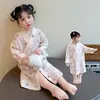 Pijama para Niña Primavera y Otoño Manga Larga Algodón Ropa de Casa Linda para Niños Dibujos Animados 2026 Nuevo Juego de Gasa de Algodón para Bebé