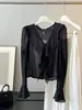 Camisa de Proteção Solar Feminina Estilo Coreano, Fashion e Versátil, com Renda Franzida e Cadarço, Novo Estilo de Verão, Leve e Elegante, com Manga Sino