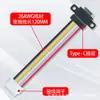 Fornecido diretamente pelo fabricante, Soquete de carregamento à prova d'água Tipo-C 4P, Conector USB vertical de 180 graus com furos para parafuso