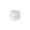 Plata Esterlina S925 Lujo Accesible Zircón Perforado Cuentas de Barril Cuentas Espaciadoras Cuentas Sueltas DIY Jade Perla Pulsera Pulsera Accesorios con Cuentas