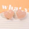 Versión coreana, color gelatina, corte irregular, resina de amor, parche de corazón de melocotón, pendientes DIY, accesorios para tocados, material al por mayor