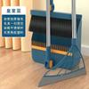 Set de Escoba y Recogedor Giratorio Plegable para Uso en Interiores con Cerdas Suaves y Diseño Combinado Engrosado