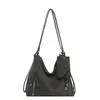 Bolso Tote de Moda Gran Capacidad Elegante Nueva Tendencia 2026 Simple Japonés Coreano Bolso Casual Bolso de Mujer Bolso de Hombro Único Mochila