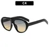 Gafas de Sol Estilosas de Calle Estilo Retro Europeo y Americano Marco Grande Versátiles Moda Exterior Protección UV Tendencia Unisex Gafas de Sol Transfronterizas