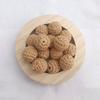 16mm,20mm comercio exterior color gancho de mano cuentas de lana bola de algodón bola tejida cuentas bola decorativa diy con cuentas a mano