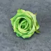 Flor de rosa de simulación boda decoración del hogar diseño de escena tela de seda ramillete flor para la cabeza flores artificiales hechas a mano adornos venta al por mayor