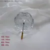 Cenicero hexagonal de cristal de ceniza de diamante directo de fábrica estilo europeo para sala de estar de alta calidad ámbar azul colorido cenicero
