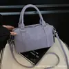 Bolso de Mano de Cuero Suave, Bolso de Hombro a la Moda, Bolso Cruzado Casual, Nuevo Modelo 2026, Bolso Almohada Versátil de Gama Alta, Bolso para el Trabajo