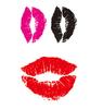 Fábrica al por mayor creativa beso rosa tatuaje pegatinas labio pequeño fresco tatuaje pegatinas punto