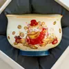 Taza de Té Blanca de Mineral de Roca Gato de la Fortuna, Mejora la Fortuna, Taza Maestra de Cerámica, Taza Individual, Taza Exquisita para Degustación, Juego Individual de Té Kung Fu, Taza de Té