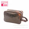 Fábrica de Bolsas Cosméticas de PVC Yiwu Personalizada Grande Capacidade Bolsa de Armazenamento de Cosméticos de Viagem Mochila Transparente de PVC para Produtos de Higiene Pessoal