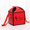 Venta Directa de Fábrica Fuente Caja de Regalo Roja Caja de Embalaje Universal Artículos de Año Nuevo Caja de Regalo para Hotel Caja de Cartón para Embalaje Exterior de Maleta