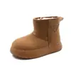 Botas de Neve Espessas e Quentes com Pelúcia para Crianças, Sola Grossa, Aumento de Altura, Novo Estilo 2025, Botas Femininas Mais Vendidas, Sapatos de Algodão do Nordeste
