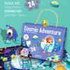 Uau Puzzle Plano Infantil Transfronteiriço Papel Cartão Azul Caixa de Presente Meninos e Meninas Educação Infantil Brinquedos Educativos Jardim de Infância Atacado