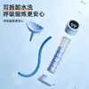 Halter de respiração com peso ajustável fitness uso doméstico suporte de peso abdominal capacidade pulmonar treinador exercício melhorar força do core