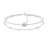 Pulseira Cruz Dourada Comércio Exterior Transfronteiriço Moda Simples Personalidade Versátil Senso de Design Pulseira de Corrente Fina para Mulheres 2026