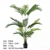 Palma Areca Artificial Grande de Pie Planta Verde Artificial Planta en Maceta Estilo Nórdico Palma Areca Artificial Decoración de Sala de Estar Interior