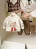Novo Conjunto de Duas Peças com Moletom para Bebê Menino Outono Desenho Animado Moda Super Fofo Roupas para Passeio Roupas de Primavera